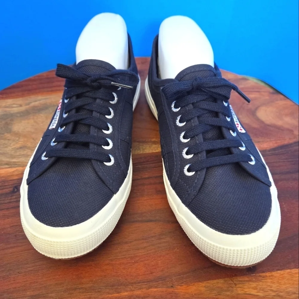 Superga Classic Canvas Sneakers Black Women’s US 8.0